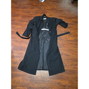 Gorgeous Liz Claiborne Long Black Coat size 12